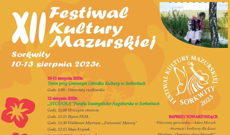 XII Festiwal Kultury Mazurskiej w Sorkwitach