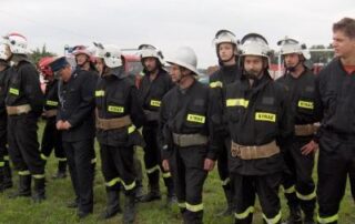 Zdjęcie strażaków OSP Gizewo