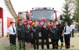 Zdjęcie strażaków OSP Rybno