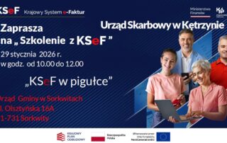 Zaproszenie na szkolenie z KSeF.